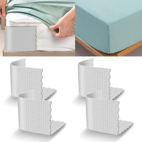 Non-Slip Stable Bed Stoppers – Silicone Sheet Fasteners for Perfect Bedding