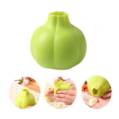 Effortless Garlic Stripping Tool for Kitchen